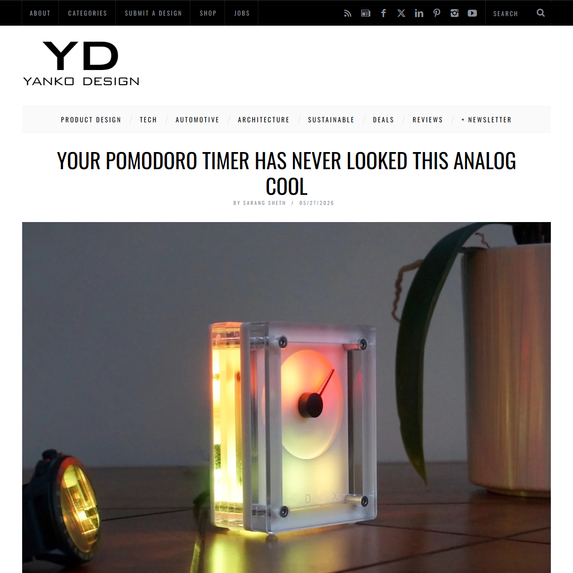 IDX // The Physical Gauge for Your Digital World